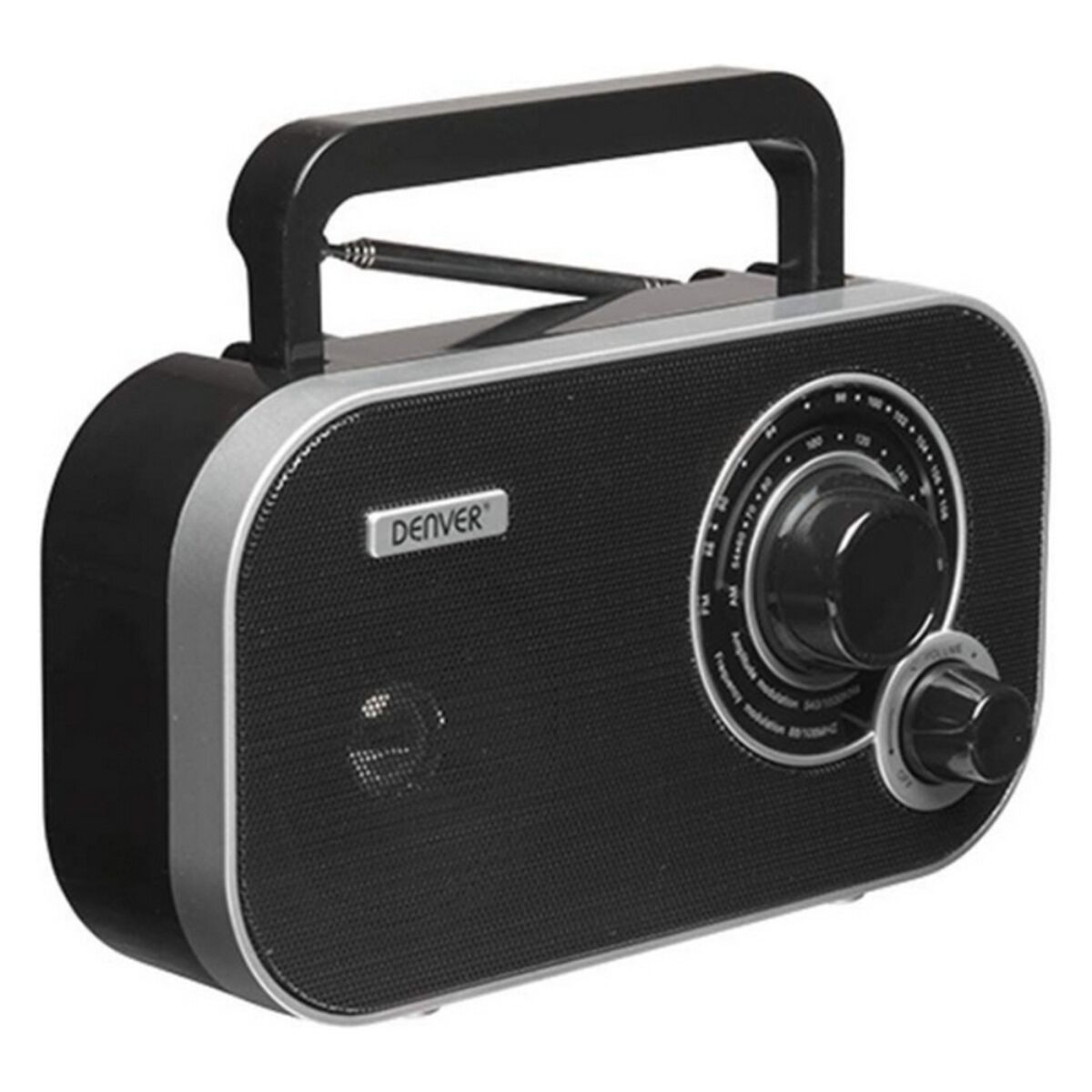 Transistorradio Denver Electronics TR-51 Black AM/FM-søking Svart